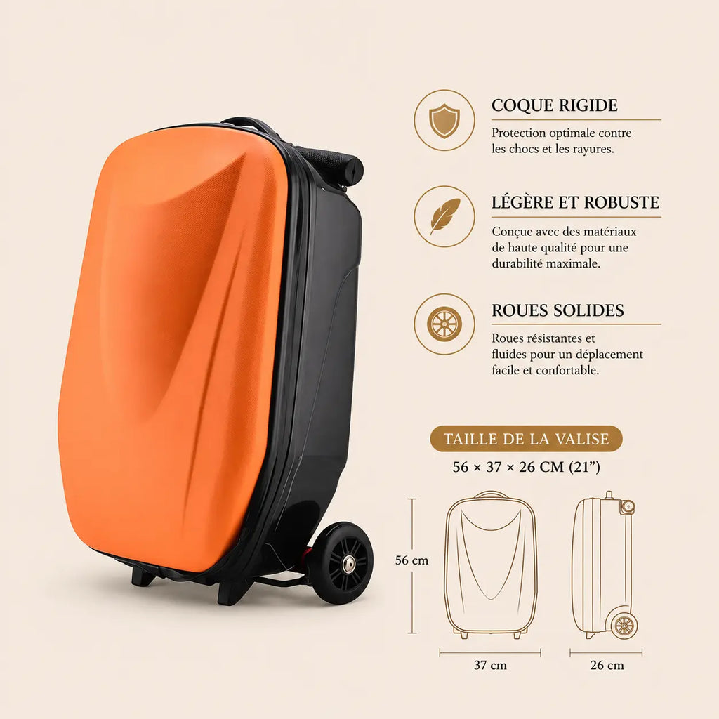 Valise Scoot | Bagage en Cabine / Valise Légère - 763357