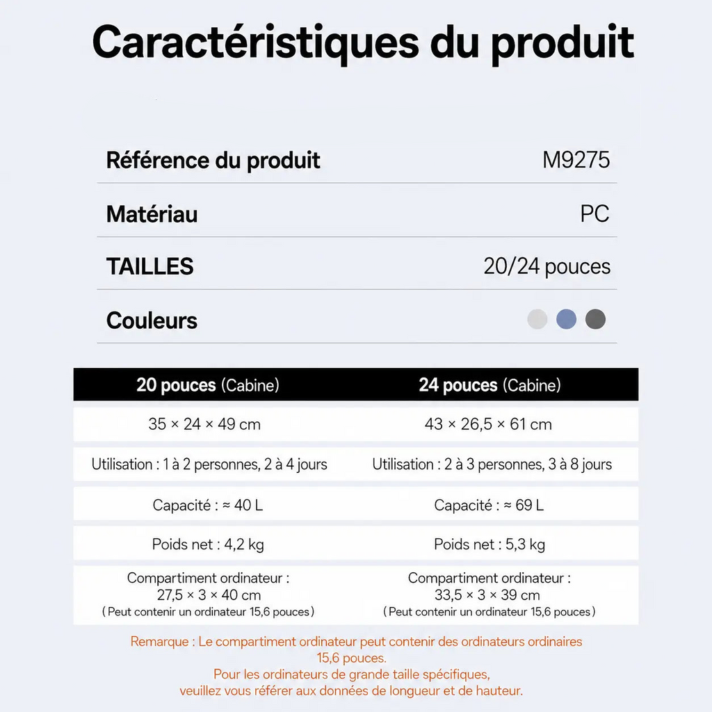 Valise Nexus | Bagage en Cabine / Bagage en Soute - 592388