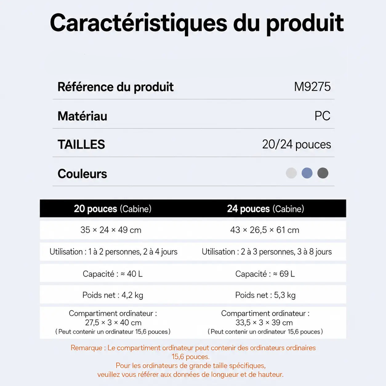 Valise Nexus | Bagage en Cabine / Bagage en Soute - 592388