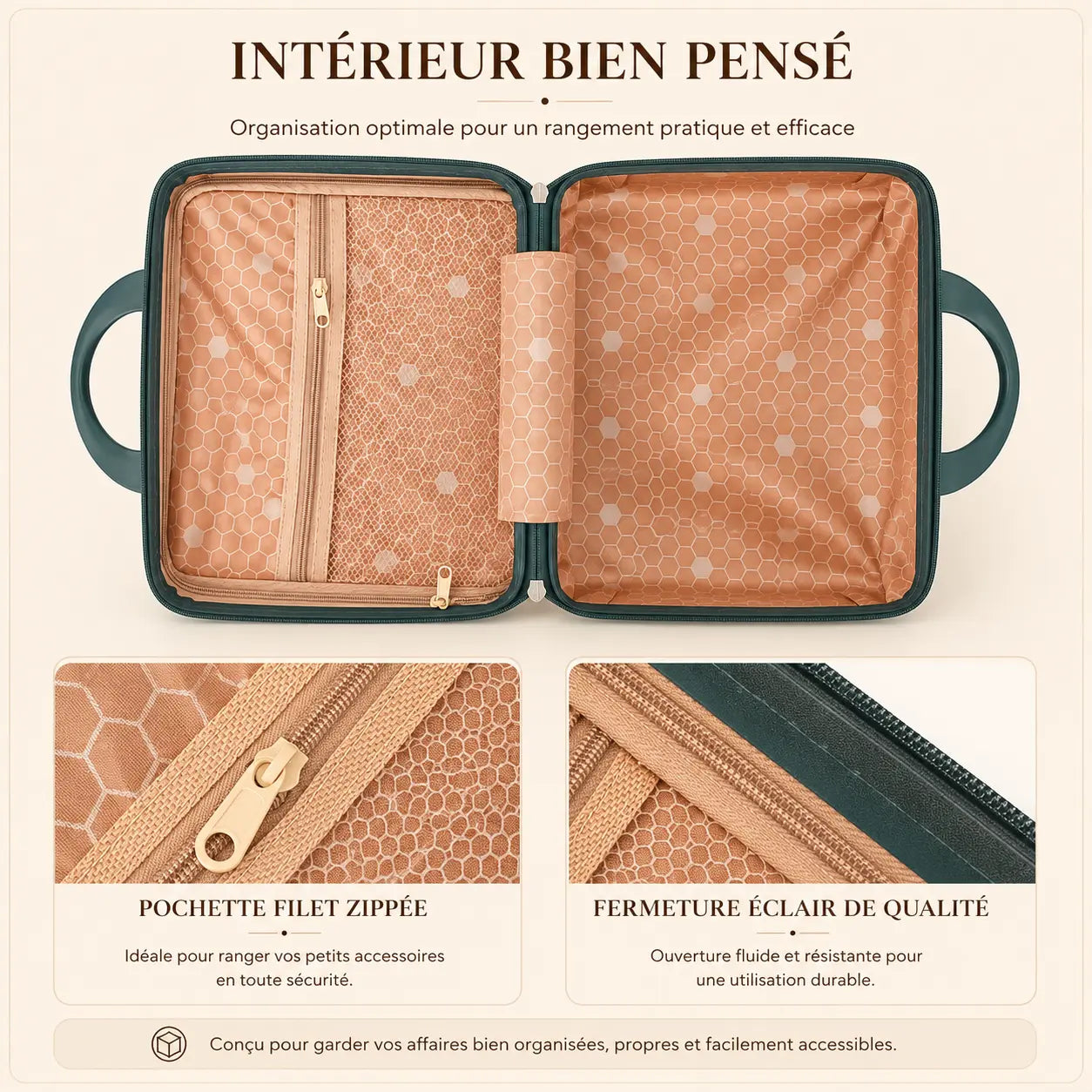 Valise Gem | Valise Légère / Bagage en Cabine - 452028