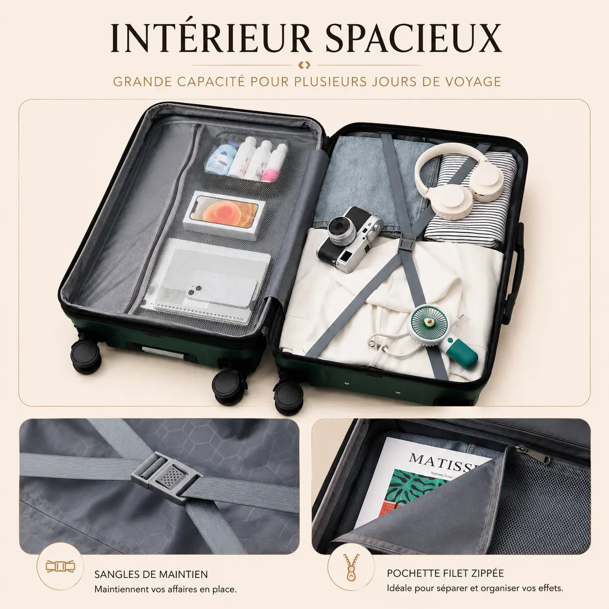 Valise Versa | Bagage en Cabine / Bagage en Soute - 456820