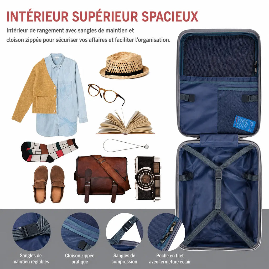 Valise Sito | Bagage en Cabine / Valise Légère - 685281
