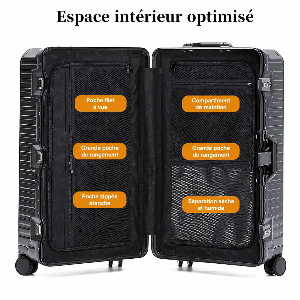 Valise Largo | Bagage en Cabine / Bagage en Soute - 782554