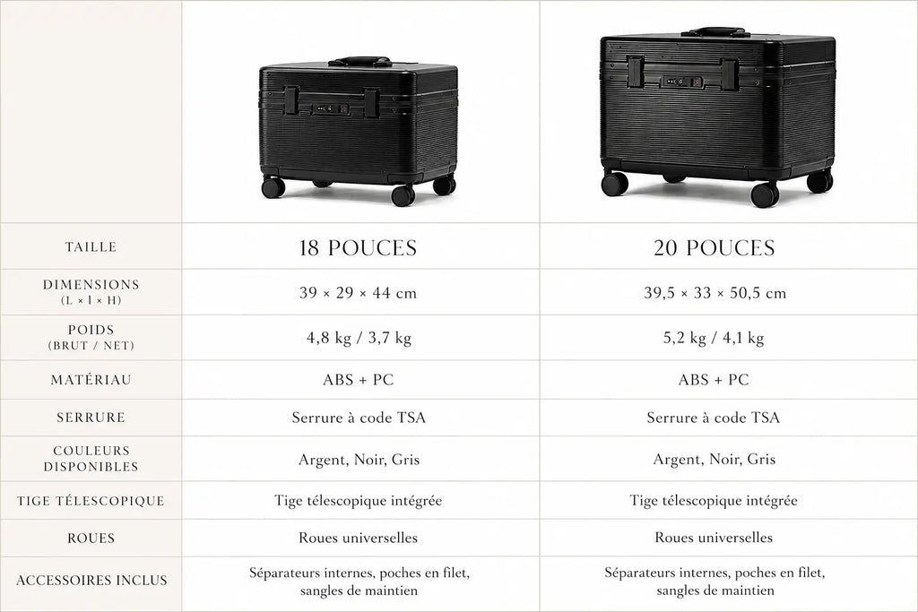 Valise Hatch | Bagage en Cabine / Valise Légère - 801009