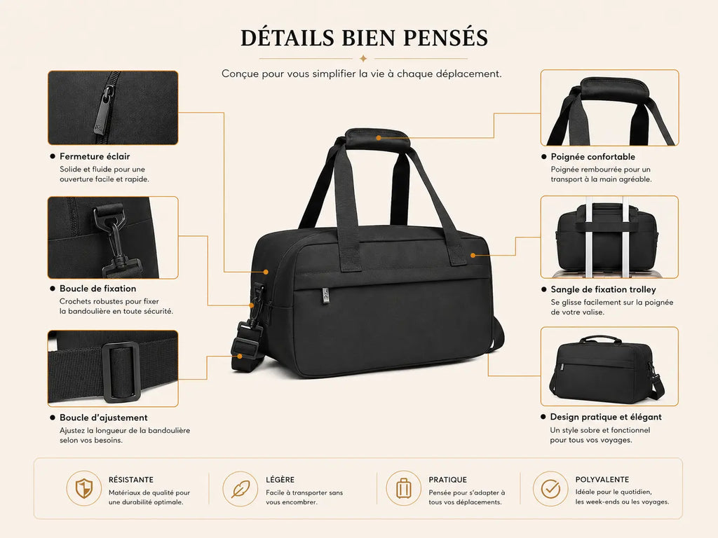 Set Duo | Bagage en Cabine / Sac Cabine Avion - 691450