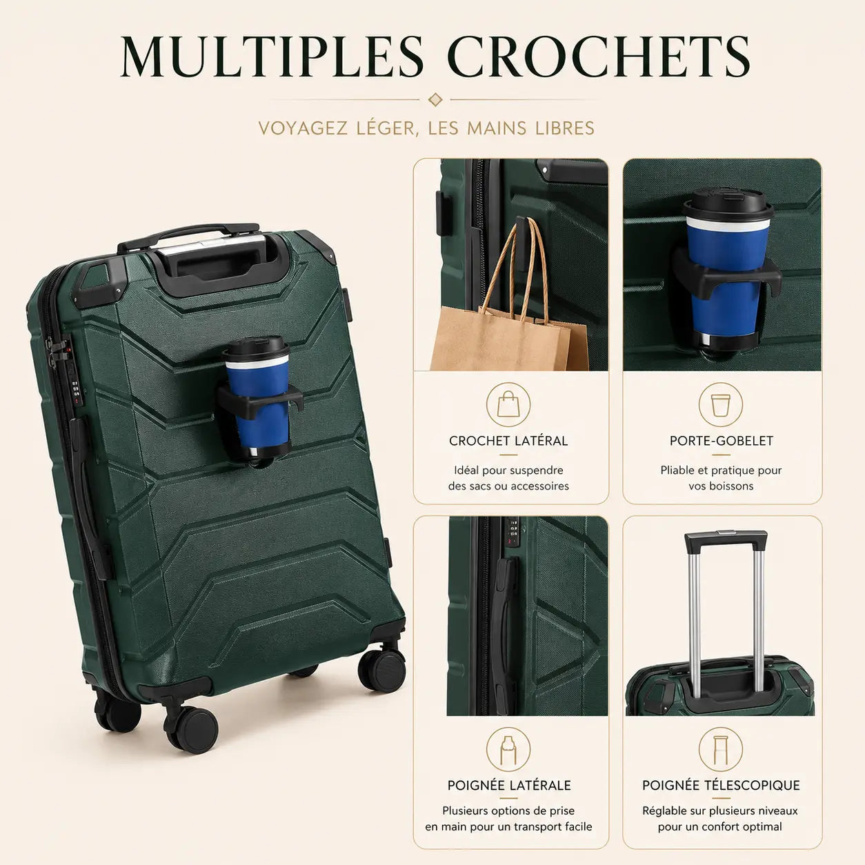 Valise Versa | Bagage en Cabine / Bagage en Soute - 912854