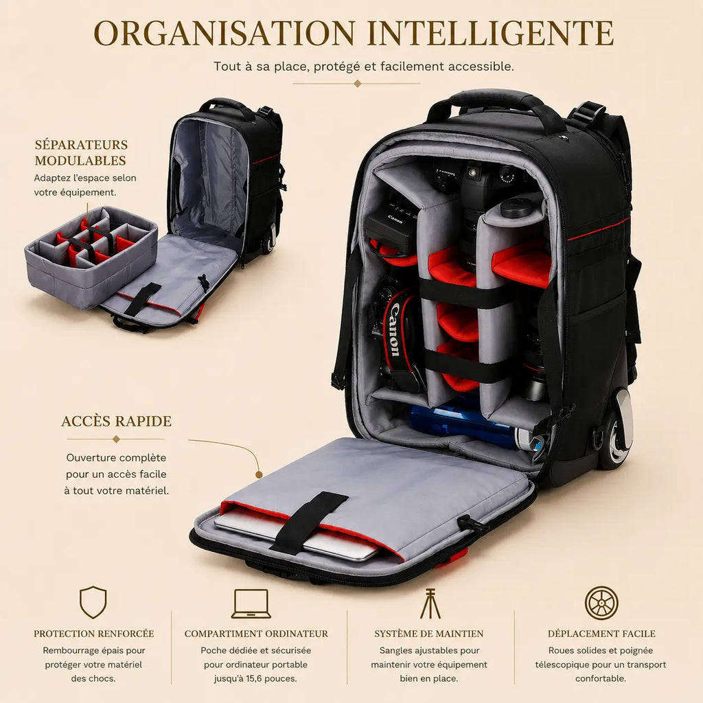 Valise Lens | Bagage en Cabine / Valise Légère - 608558