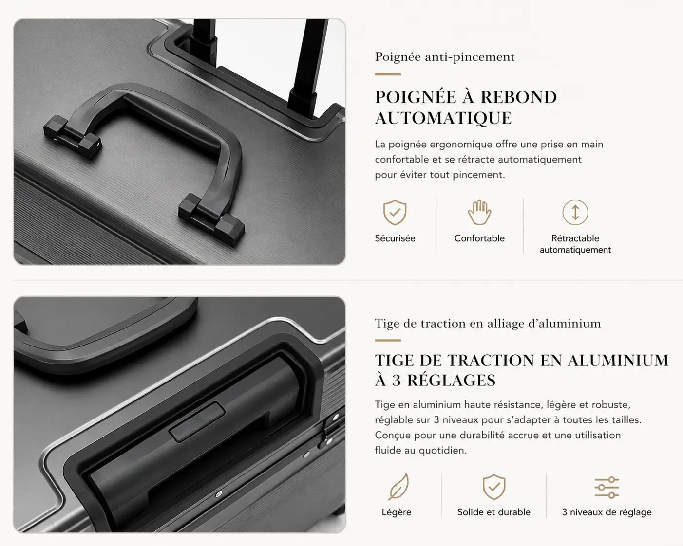 Valise Hatch | Bagage en Cabine / Valise Légère - 391200
