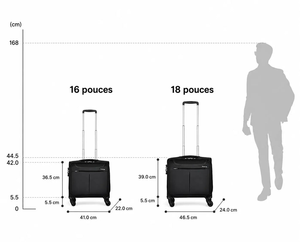 Valise Brief | Bagage en Cabine / Valise Légère - 339292
