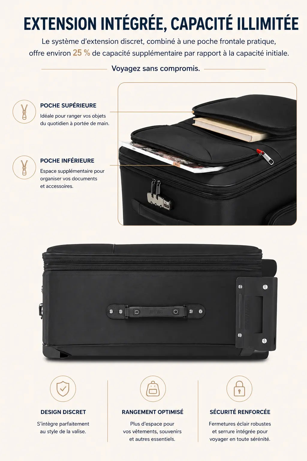 Valise Aqua | Bagage en Cabine / Bagage en Soute - 113643