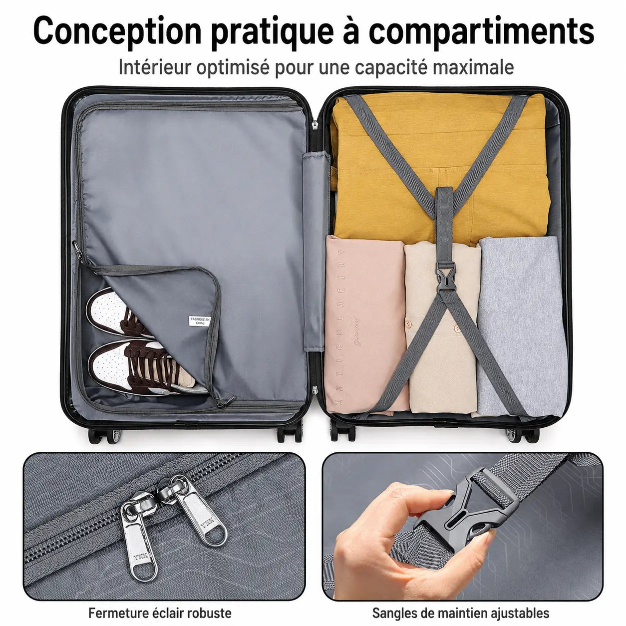 Valise Vega | Bagage en Cabine / Bagage en Soute - 464563