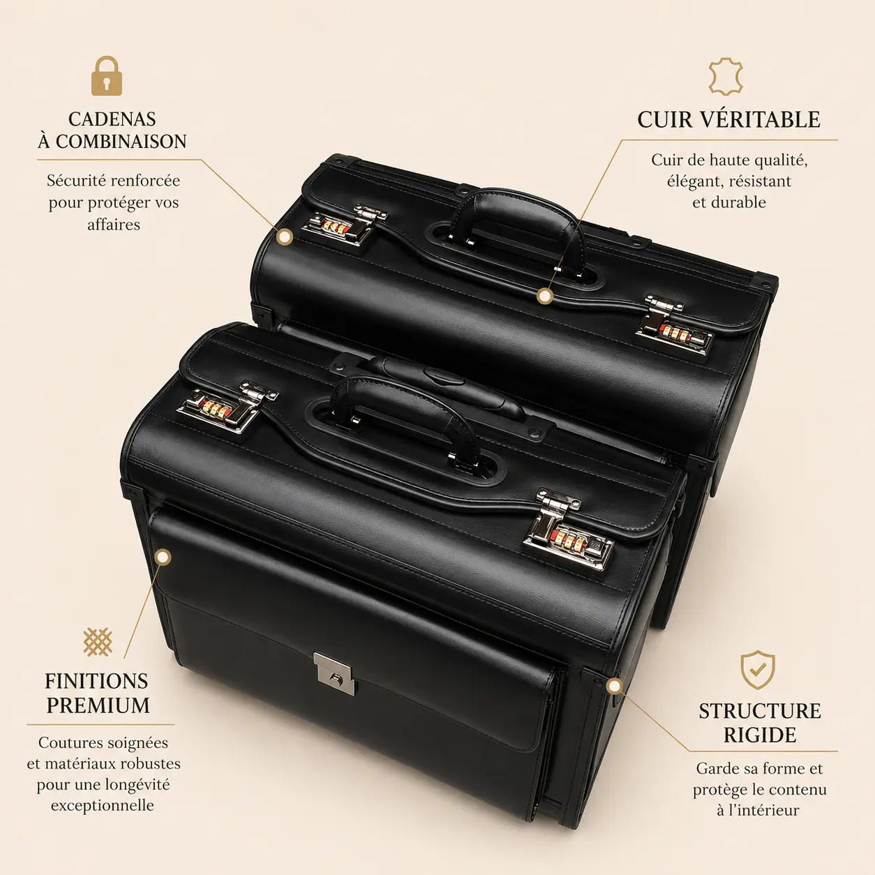 Valise Pilot | Bagage en Cabine / Valise Voyage - 740599