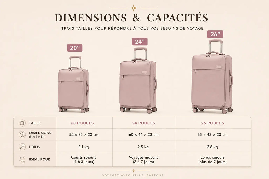 Valise Indigo | Bagage en Cabine / Bagage en Soute - 785623