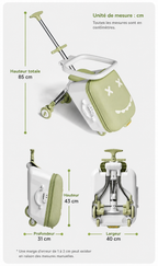 Valise Kidi | Bagage en Cabine / Valise Légère - 937434