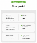 Valise Kidi | Bagage en Cabine / Valise Légère - 633160